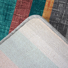 Load image into Gallery viewer, Paradise Blanket - Tropics (Available in 6 Sizes) | Colorful Striped Area Rug