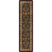 Load image into Gallery viewer, Saw Tooth OKA - Mojave Sunset (Available in 6 Sizes) | Colorful Southwest Rug
