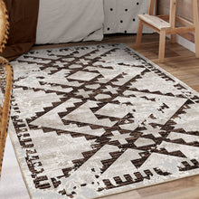 Load image into Gallery viewer, Distressed Fresco - Temper (Available in 6 Sizes) | Colorful Southwest Rug

