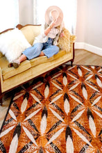 Load image into Gallery viewer, Plumage - Sierra Gold (Available in 6 Sizes) | Colorful Southwest Rug
