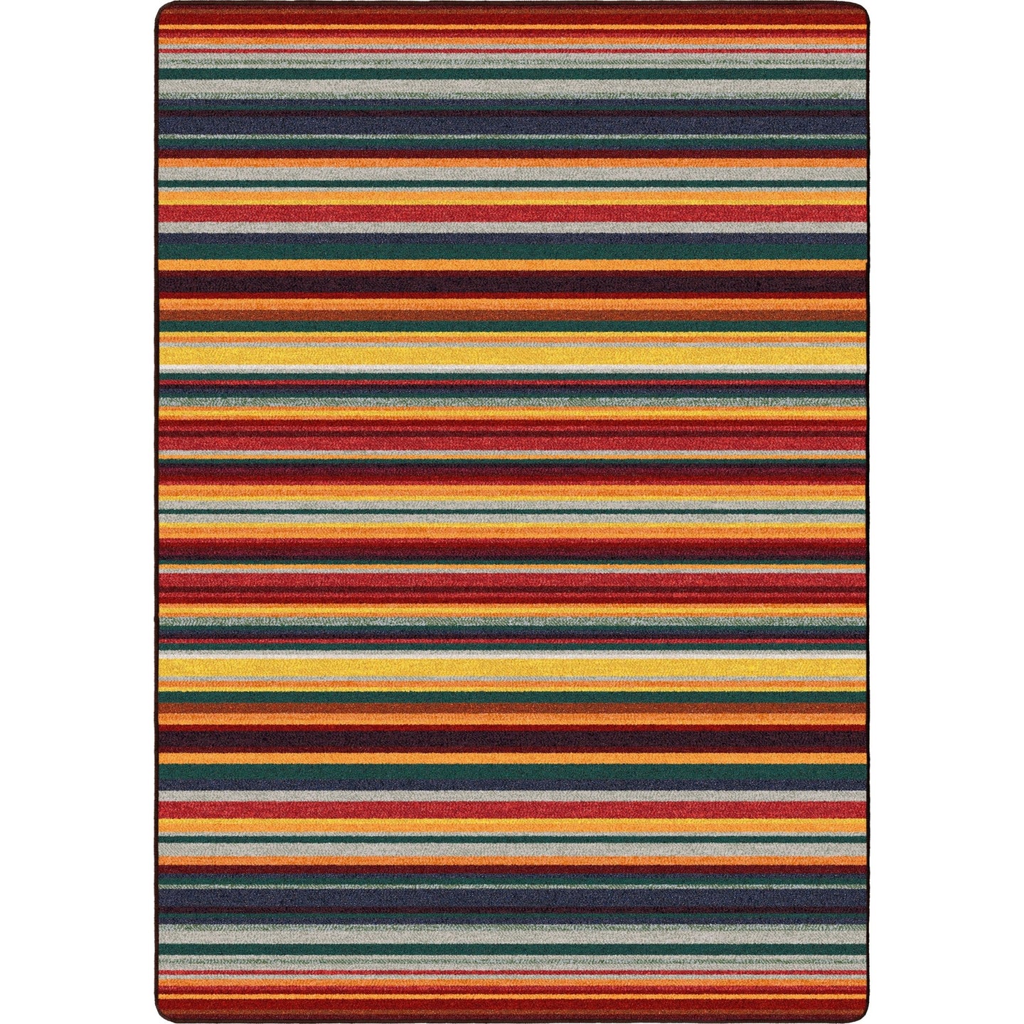 Garrison Stripe - Fiesta (Available in 6 Sizes) | Colorful Area Rugs